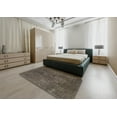 thumbnail image 4 of Ahgly Company Indoor Rectangle Abstract Puce Purple Abstract Area Rugs, 6' x 9', 4 of 6
