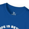 thumbnail image 4 of Life is Better with Pug - Funny Dog Lover Unisex Ultra Cotton Tee, 4 of 4