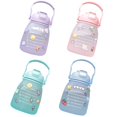 thumbnail image 2 of Cute Water Bottles 1300Ml Large Capacity Big Pot Belly Water Bottle For Girls Kids School, 2 of 5