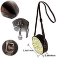 thumbnail image 5 of Lsque Tropical Lemon Pattern Shoulder Bag – Microfiber Leather Crossbody with Detachable Strap & Handle Ring, Waterproof & Durable, Elegant Everyday Carry, 5 of 5