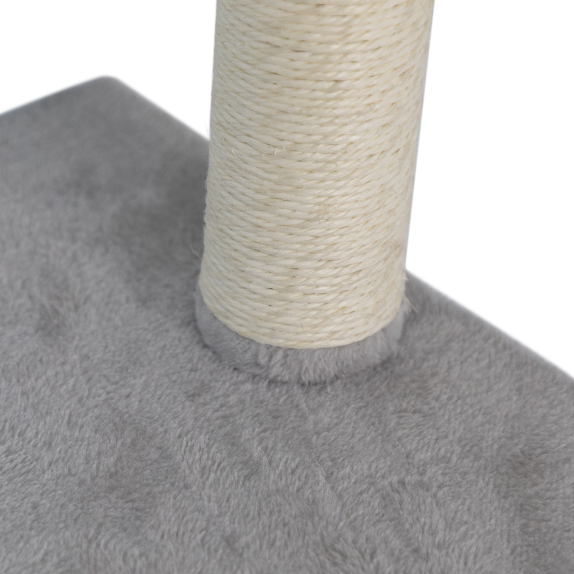 Kadyn Cat Wall Shelves and Perches Set for 6, Cat Tree House for Indoor Cats, Modern Furniture for Cat Sleeping Playing Lounging Climbing Cat Condos, Light Gray