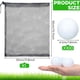 thumbnail image 2 of 100 Uds. Pelota de PráCtica Golf Hueca Pelotas Entrenamiento con Bolsas Almacenamiento CordóN para, 2 of 8