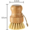 Dish Scrub Brushes Kitchen Wooden Cleaning Scrubbers for Washing Cast
