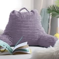 thumbnail image 4 of Cojín de lectura Clara Clark para cama adulto con respaldo para espalda, color morado, 4 of 7