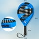 thumbnail image 4 of Raqueta de Pádel con Funda de Pádel Profesional con Superficie de Fibra de Carbono y Núcleo de Espuma Flexible de Memoria EVA para Principiantes con Cubierta, 4 of 8