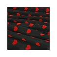 thumbnail image 7 of Girls Dress Black Heart Tulle Party Velvet Valentine's Day Party 6 Years, 7 of 7