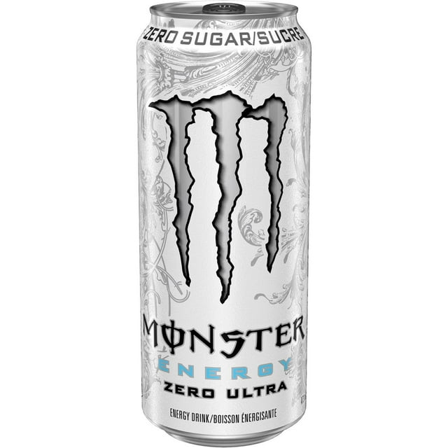 MONSTER ENERGY Zero Ultra, canette de 473 mL