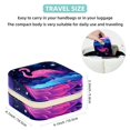 thumbnail image 5 of Flamingo Travel Portable Square Jewelry Stand Organizer Storage Box for Rings, Earrings, Necklaces, Bracelets - Suitable for Girls and Women, 5 of 6