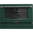thumbnail image 6 of Pemberly Row 36" Modern Stainless Steel Natural Gas Range in Green/Silver, 6 of 19