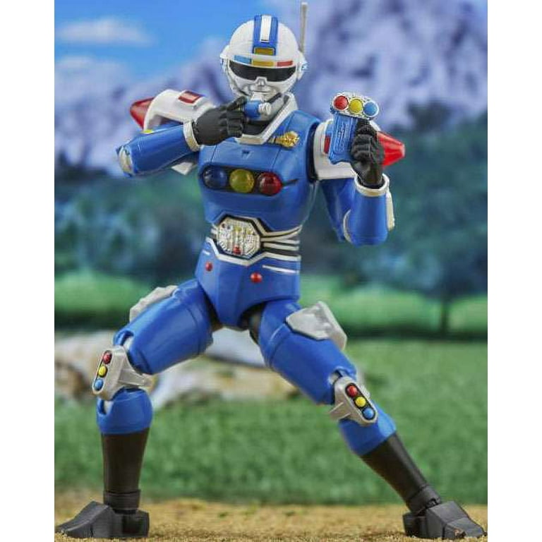 Mô hình Power Rangers Lightning Collection Turbo Blue Senturion - Thiếu