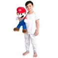 thumbnail image 5 of Kids Super Mario Bedding Plush Cuddle and Decorative Pillow Buddy, 5 of 11