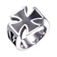thumbnail image 1 of Sonducket Anillo de moda para hombre, acero Vintage, estilo Punk único, bandas de boda de varios tamaños, patrón eléctrico, accesorios de Ropa, zapatos y accesorios Miscelánea Talla 13, 1 of 6