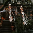 thumbnail image 6 of SEANATIVE Thanksgiving Fall Pumpkin Windsocks 2 Piece Outdoor Hanging 40 Inch Maple Leaves Wind Sock with Tails Festival Decoration for Yard Garden Patio Home Decorations, 6 of 7
