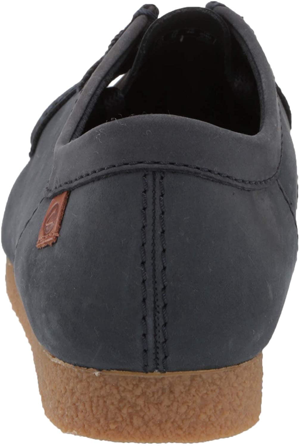 Clarks mens Shacre Ii Run Shoes Moccasin, Navy Nubuck, 9.5 US
