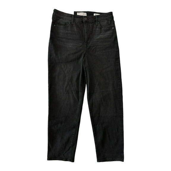 Social Standard by Sanctuary Women's High Rise Slim Straight Stretch Denim Pant (Gravel, 14)