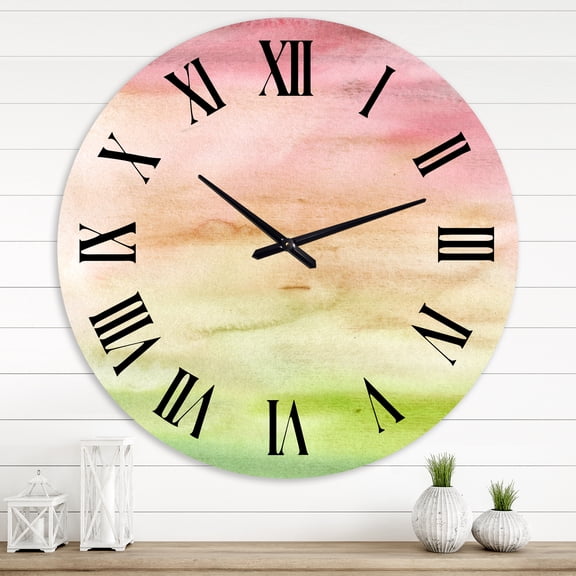 Designart 1 in Quartz Modern/Contemporary Wall Clock