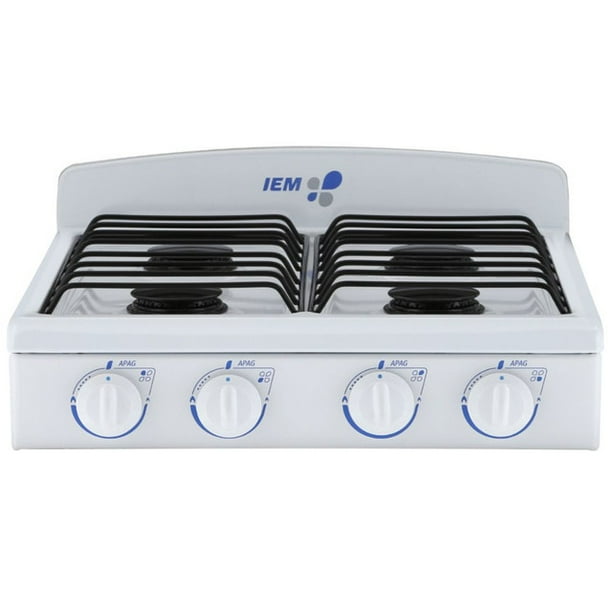 Parrilla IEM sobrepuesta a gas 51 cm Blanca PSI51BB0