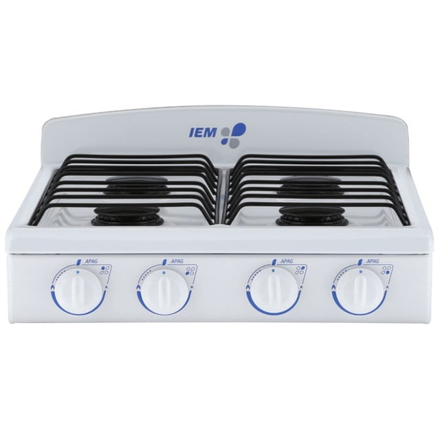 Parrilla IEM sobrepuesta a gas 51 cm Blanca PSI51BB0