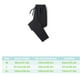 thumbnail image 3 of Pantalones largos informales, pantalones de algodón sueltos transpirables a la moda, ropa deportiva, ropa de calle elástica para exteriores, Prendas para la parte inferior del cuerpo Negro/M Minnieouse AP012588-03, 3 of 6