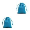 thumbnail image 3 of Minnieouse Estuche para joyas Bolsas pequeñas con cordón Anillos Empaquetado Artículos de regalo Artesanías Regalos móviles Pocket Lago Azul-15*20 2piezas, 3 of 6