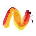 thumbnail image 2 of Juego de pelotas de danza del vientre Poi de Yuyangstore de seda para fiesta de baile de carnaval amarillo naranja rojo, 2 of 8