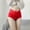 33-Red, variant on YWDJ Womens Plus Size Panties Lace Lightweight No Show Transparent Lace Hip Lift With No Traces Large Size Tight Waist Style Hip Lift Underwear Black 3XL