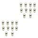 thumbnail image 1 of Riwesomey Gancho de 100 uds, ganchos de agujero geométrico semicircular, anillo colgante moderno Simple, colgadores de suministros para el Oro 763 Semicírculo 2piezas, 1 of 6
