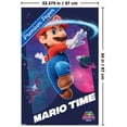 thumbnail image 3 of Nintendo The Super Mario Galaxy Movie (2026) - Mario Time Wall Poster, 22.375" x 34", 3 of 5