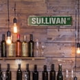thumbnail image 6 of SULLIVAN Vintage Style Rustic Street Sign – (2 Pack) Childrens Name Room Sign Retro Decorative Wall Sign for Home, Bar, Garage, or Outdoor Use | 4" X 18" Aluminum Metal Road Sign, 6 of 6