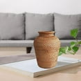 thumbnail image 4 of Rattan Vase Style Handmade Woven Plant Flower Vase Basket for Home Decor, 4 of 6
