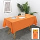 thumbnail image 1 of Cubierta de Mantel Rectangular de Plástico | Mantel de mesa grande desechable | Mantel de fiesta resistente con un paño | Elegante Color Liso | 183x137cm 72x54in | Decoración de eventos, 1 of 7