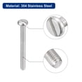 thumbnail image 4 of 304 Stainless Steel Machine Screws, 50 Pack M2x20mm Slotted Drive Pan Head Screw Bolts, 4 of 5