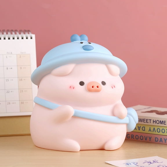 LYTIVAGEN Piggy Bank, Unbreakable Plastic Money Bank, Coin Bank for Girls and Boys, Medium Size Piggy Banks, Practical Gifts for Birthday, Easter, Christmas