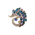 thumbnail image 5 of Hedgehog Brooch Rhinestone Crystal Brooch Alloy Oil Drop Corsage Clothing Accessories, 5 of 7