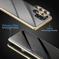 thumbnail image 4 of Privacy Magnetic Case for Samsung Galaxy S24, Anti Peeping Double Sided Tempered Glass Phone Case Super Magnetic Adsorption with buckle, 4 of 5