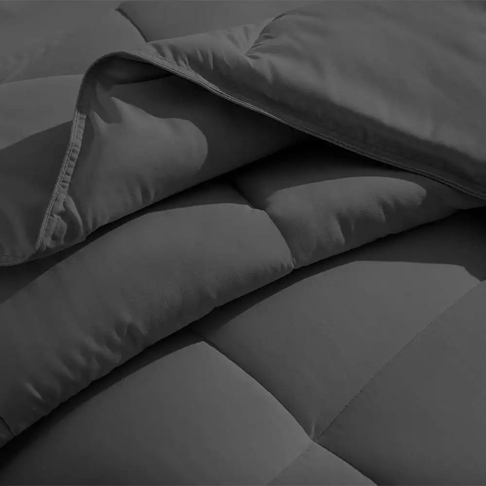 1-Piece Down Alternative Comforter - Soft Lightweight Microfiber Comforter – Hypoallergenic, Breathable, Year-Round Use Bedding