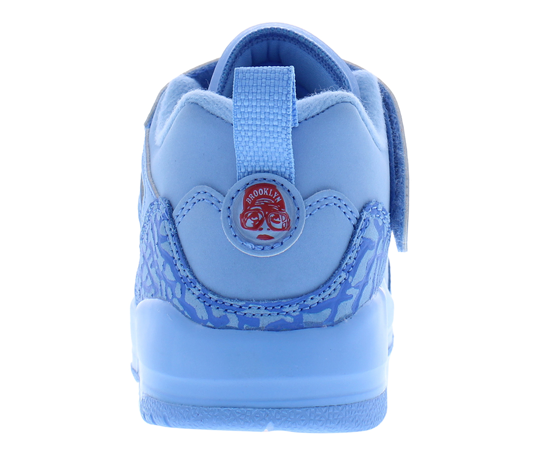 Nike Jordan Spizike Low PS Boys Shoes Size 3, Color: Football Blue/Fountain Blue
