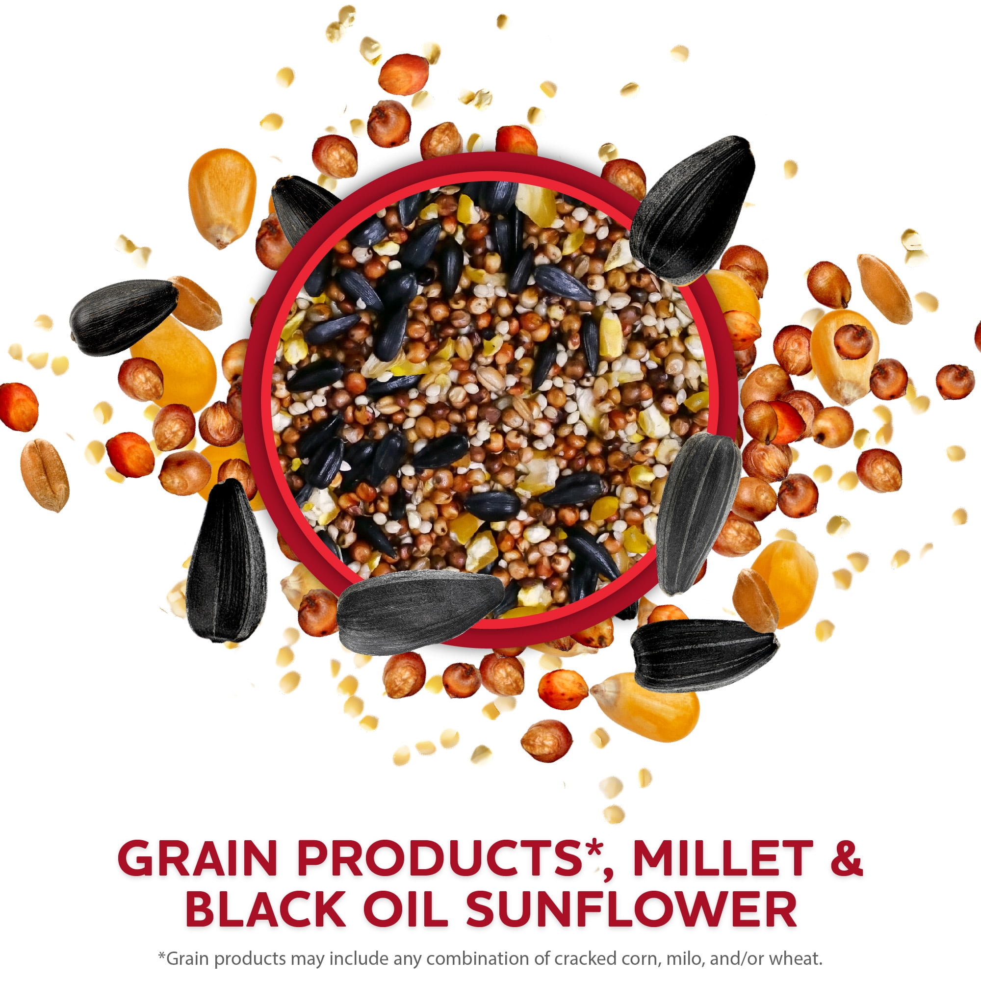 Vibrant Life Wild Bird Seed, Economy Blend, 40 lb Bag