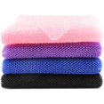 thumbnail image 1 of 4pcs African Bath Sponge African Net Long Exfoliating Bath Sponge Shower Back Scrubber, 1 of 5