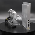 thumbnail image 4 of Sony PlayStation 2 Slim Console [Silver] | Cables DualShock 2 | 2007 | Tested, 4 of 9