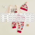 thumbnail image 4 of Ulanda Coming Home Outfit Boy Newborn Onesie Romper Sweatshirt Pants Hat Clothing Set Fall Winter Outfits (Beige, 3-6 Months), 4 of 6