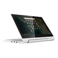 thumbnail image 6 of Lenovo Chromebook C330 81HY - Flip design - MT8173c - Chrome OS - PowerVR GX6250 - 4 GB RAM - 64 GB eMMC - 11.6" IPS touchscreen 1366 x 768 (HD) - IEEE 802.11b, IEEE 802.11a, IEEE 802.11g, IEEE 802.11n, IEEE 802.11ac, Bluetooth 4.1 - Wi-Fi 5 - blizzard white - kbd: US, 6 of 15