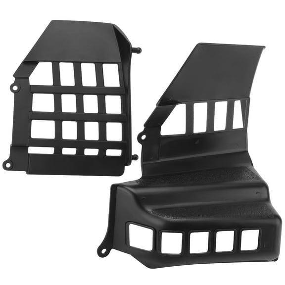 MATI Left Right Heel Guard Nerf Bar Kit for Yamaha ATV Banshee 350 YFZ350 1987-2006