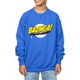 thumbnail image 3 of The Big Bang Theory Boys Sheldon Bazinga Sweatshirt, 3 of 5