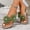 Green, variant on Womens Pearl Elastic Open-Toe Beach Sandals – Stretchy Strappy Sandals with Pearl Accents, Cushioned Footbed for Comfortable Walking, Casual Slip-On Sandals for Vacation Pool Daily Wear