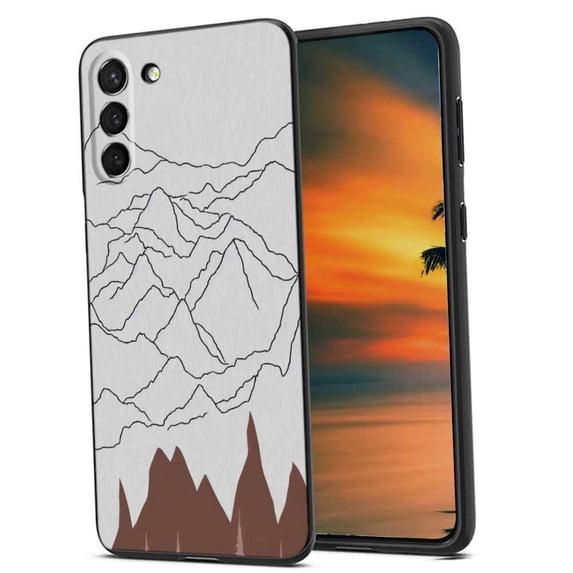 Mountains111-237 Phone Case, Degined for Samsung Galaxy S22+ Plus Case Men Women, Flexible Silicone Shockproof Case for Samsung Galaxy S22+ Plus