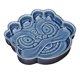thumbnail image 3 of Dark Blue Ceramic Appetizer Plate for Home Use Unique Design Easy to .9 Inches, 3 of 5