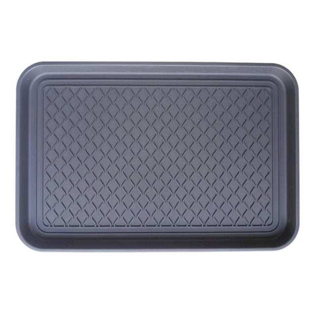 Plateau de Rangement pour Chaussures de Jardin Multifonctionnel, Bac à Huile pour Bottes, Plantes pour Animaux, Porte d'Entrée