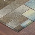 thumbnail image 3 of Addison Rugs Chantille Indoor/Outdoor Transitional Geometric Brown Machine Washable Rectangle Rug, 5' x 7'6", 3 of 8