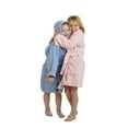 thumbnail image 3 of Cotton Terry Kids Unisex Hooded Bath Robe, Large, White, 3 of 8